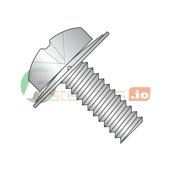 Newport Fasteners #10-32 x 3/8 in Phillips Pan Machine Screw, 18-8 Stainless Steel, 5000 PK 629687 - main